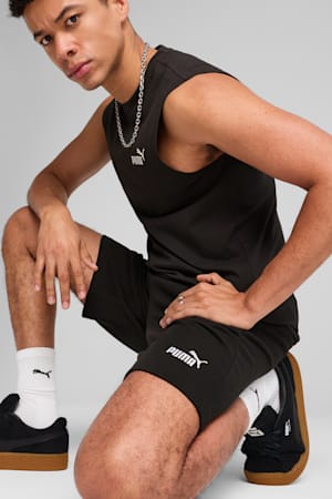 Essentials No. 1 Logo 10" Shorts Men, PUMA Black, extralarge-GBR